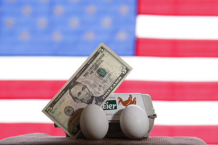 Symbolfoto Eier-Engpass in den USA