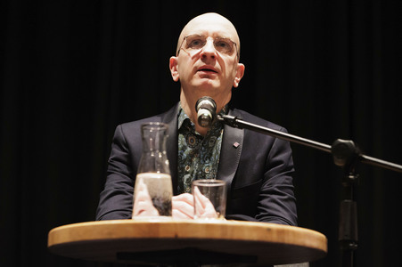 Jakob Hein und Nina Kunzendorf auf der lit.Cologne 2025 in Köln