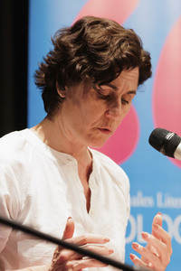 Jakob Hein und Nina Kunzendorf auf der lit.Cologne 2025 in Köln