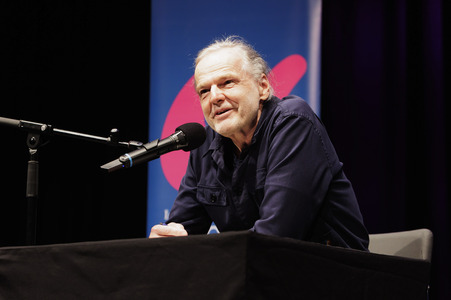 Wolf Haas auf der lit.Cologne 2025 in Köln