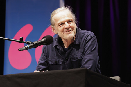 Wolf Haas auf der lit.Cologne 2025 in Köln