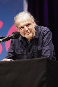 Wolf Haas auf der lit.Cologne 2025 in Köln