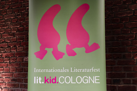 Anna Thalbach und Nellie Thalbach auf der lit.kid.Cologne 2025 i