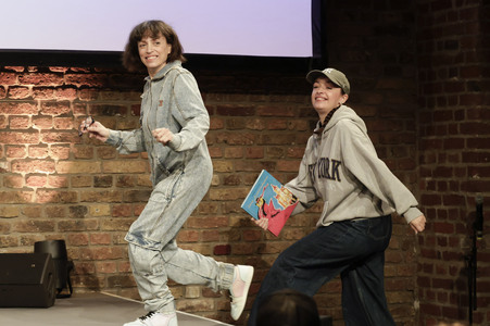 Anna Thalbach und Nellie Thalbach auf der lit.kid.Cologne 2025 in Köln