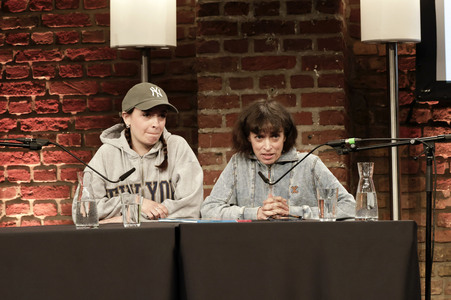 Anna Thalbach und Nellie Thalbach auf der lit.kid.Cologne 2025 in Köln
