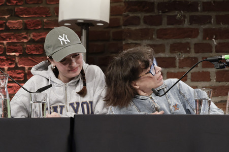 Anna Thalbach und Nellie Thalbach auf der lit.kid.Cologne 2025 in Köln