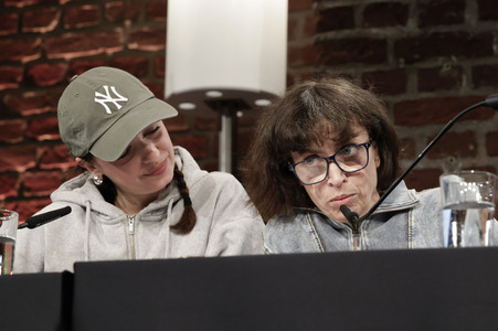 Anna Thalbach und Nellie Thalbach auf der lit.kid.Cologne 2025 in Köln