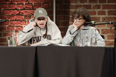 Anna Thalbach und Nellie Thalbach auf der lit.kid.Cologne 2025 in Köln