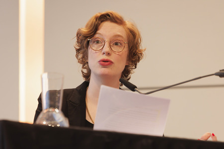 Luise Wolfram und Jasna Fritzi Bauer auf der lit.Cologne 2025 in Köln