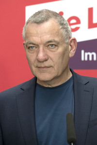 Pressestatement der Partei Die Linke in Berlin