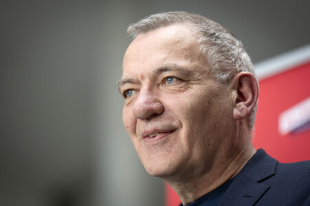 Pressestatement der Partei Die Linke in Berlin