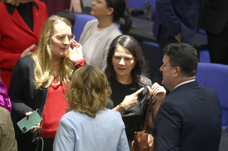 Konstituierende Sitzung des 21. Deutschen Bundestages in Berlin