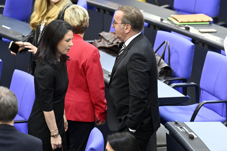 Konstituierende Sitzung des 21. Deutschen Bundestages in Berlin