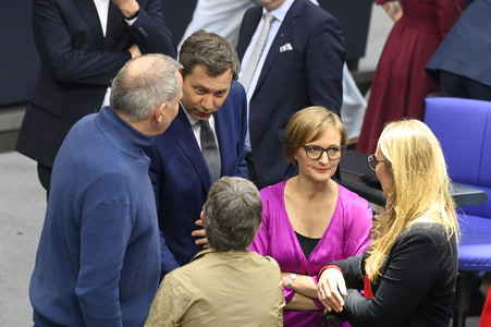 Konstituierende Sitzung des 21. Deutschen Bundestages in Berlin