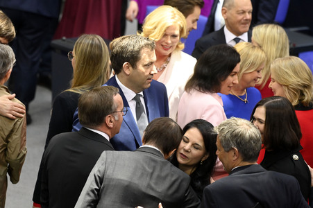 Konstituierende Sitzung des 21. Deutschen Bundestages in Berlin