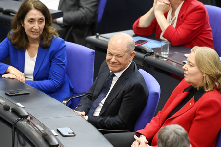 Konstituierende Sitzung des 21. Deutschen Bundestages in Berlin