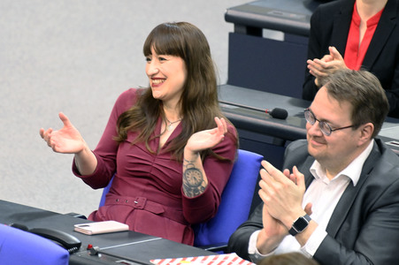 Konstituierende Sitzung des 21. Deutschen Bundestages in Berlin