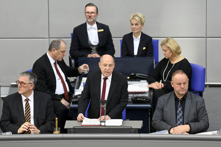 Konstituierende Sitzung des 21. Deutschen Bundestages in Berlin