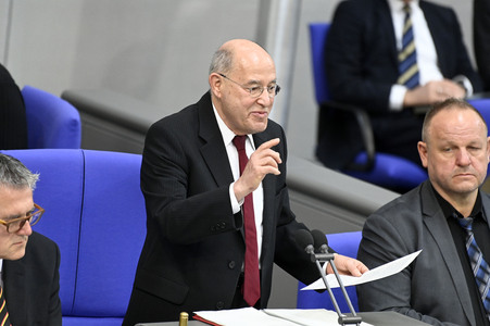 Konstituierende Sitzung des 21. Deutschen Bundestages in Berlin