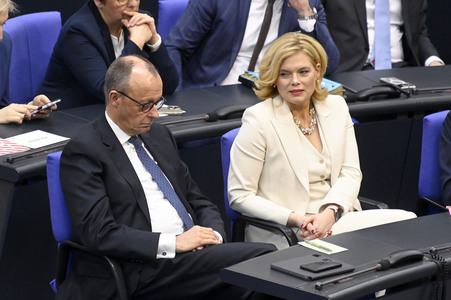 Konstituierende Sitzung des 21. Deutschen Bundestages in Berlin