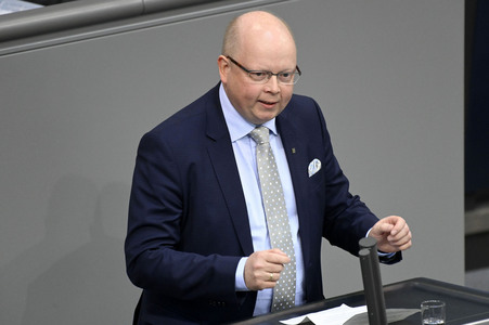 Konstituierende Sitzung des 21. Deutschen Bundestages in Berlin