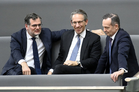 Konstituierende Sitzung des 21. Deutschen Bundestages in Berlin