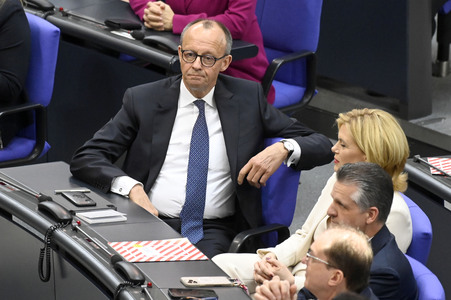 Konstituierende Sitzung des 21. Deutschen Bundestages in Berlin