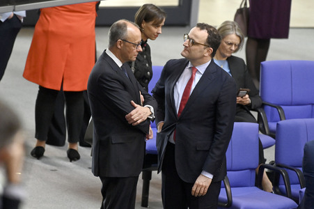 Konstituierende Sitzung des 21. Deutschen Bundestages in Berlin