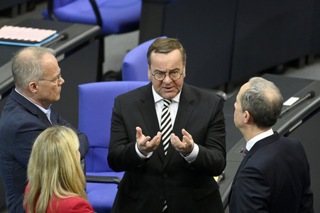 Konstituierende Sitzung des 21. Deutschen Bundestages in Berlin