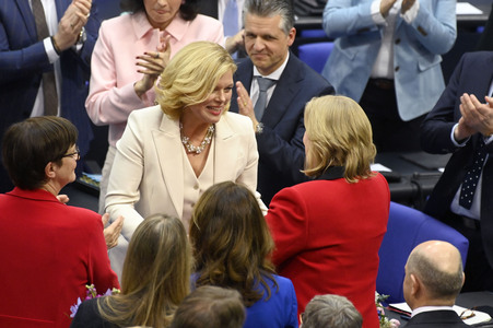 Konstituierende Sitzung des 21. Deutschen Bundestages in Berlin