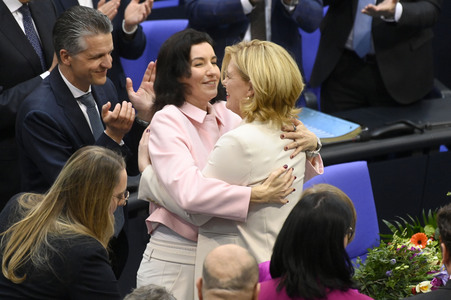 Konstituierende Sitzung des 21. Deutschen Bundestages in Berlin