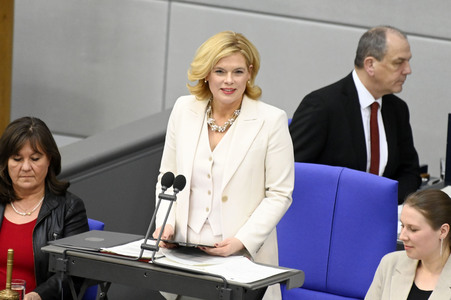 Konstituierende Sitzung des 21. Deutschen Bundestages in Berlin