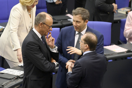 Konstituierende Sitzung des 21. Deutschen Bundestages in Berlin