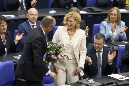 Konstituierende Sitzung des 21. Deutschen Bundestages in Berlin