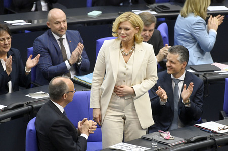 Konstituierende Sitzung des 21. Deutschen Bundestages in Berlin