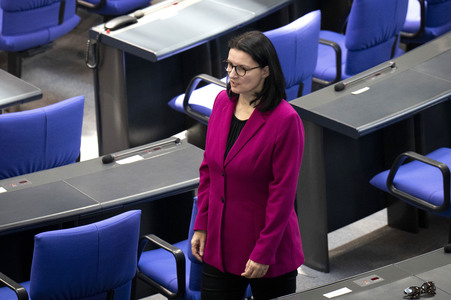 Konstituierende Sitzung des 21. Deutschen Bundestages in Berlin