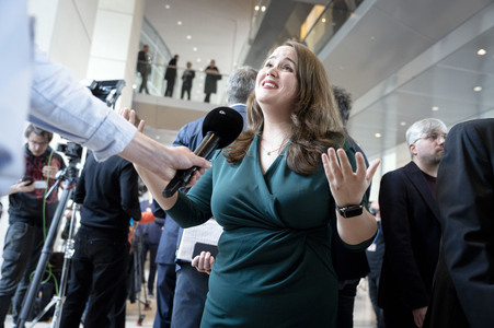 Konstituierende Sitzung des 21. Deutschen Bundestages in Berlin