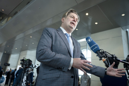 Konstituierende Sitzung des 21. Deutschen Bundestages in Berlin