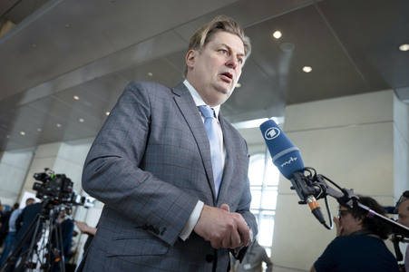 Konstituierende Sitzung des 21. Deutschen Bundestages in Berlin