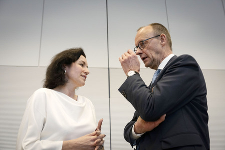 Fraktionssitzung der CDU/CSU-Bundestagsfraktion in Berlin