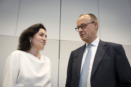 Fraktionssitzung der CDU/CSU-Bundestagsfraktion in Berlin