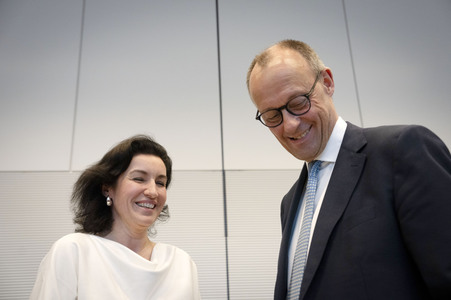 Fraktionssitzung der CDU/CSU-Bundestagsfraktion in Berlin