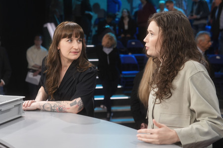 Talkshow 'hart aber fair' in Berlin