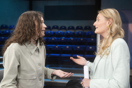 Talkshow 'hart aber fair' in Berlin