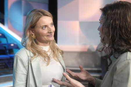 Talkshow 'hart aber fair' in Berlin