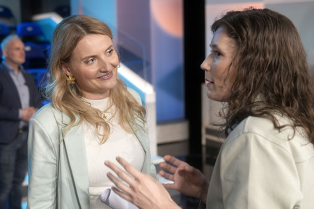 Talkshow 'hart aber fair' in Berlin