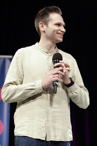 Fabian Köster und Jonas Hector auf der lit.Cologne 2025 in Köln