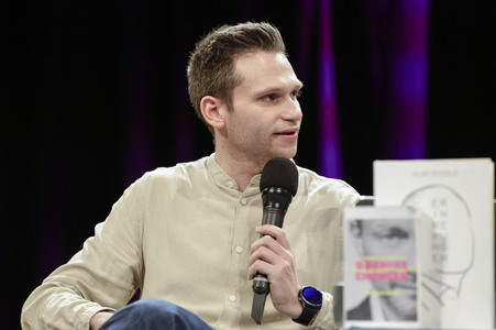 Fabian Köster und Jonas Hector auf der lit.Cologne 2025 in Köln