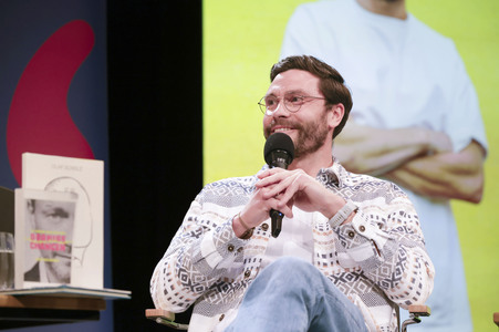 Fabian Köster und Jonas Hector auf der lit.Cologne 2025 in Köln