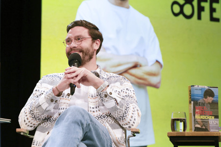 Fabian Köster und Jonas Hector auf der lit.Cologne 2025 in Köln